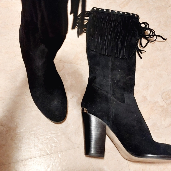 Michael kors tall suede  boots size 7M - Picture 1 of 9